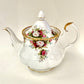 Royal Albert, Celebration, Teapot, Tea pot, Vintage, Fine Bone China, Made in England
