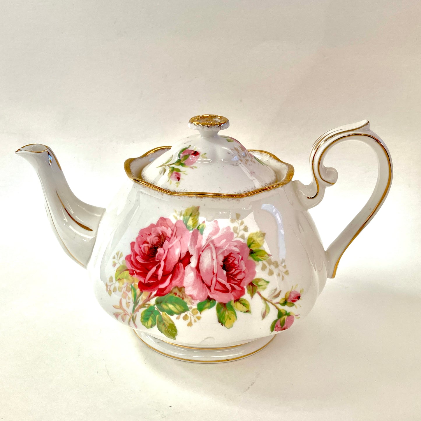 Royal Albert, American Beauty, Teapot, Tea Pot