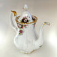 Royal Albert, Celebration, Coffeepot, Coffee pot, Vintage, Fine Bone China, Made in England