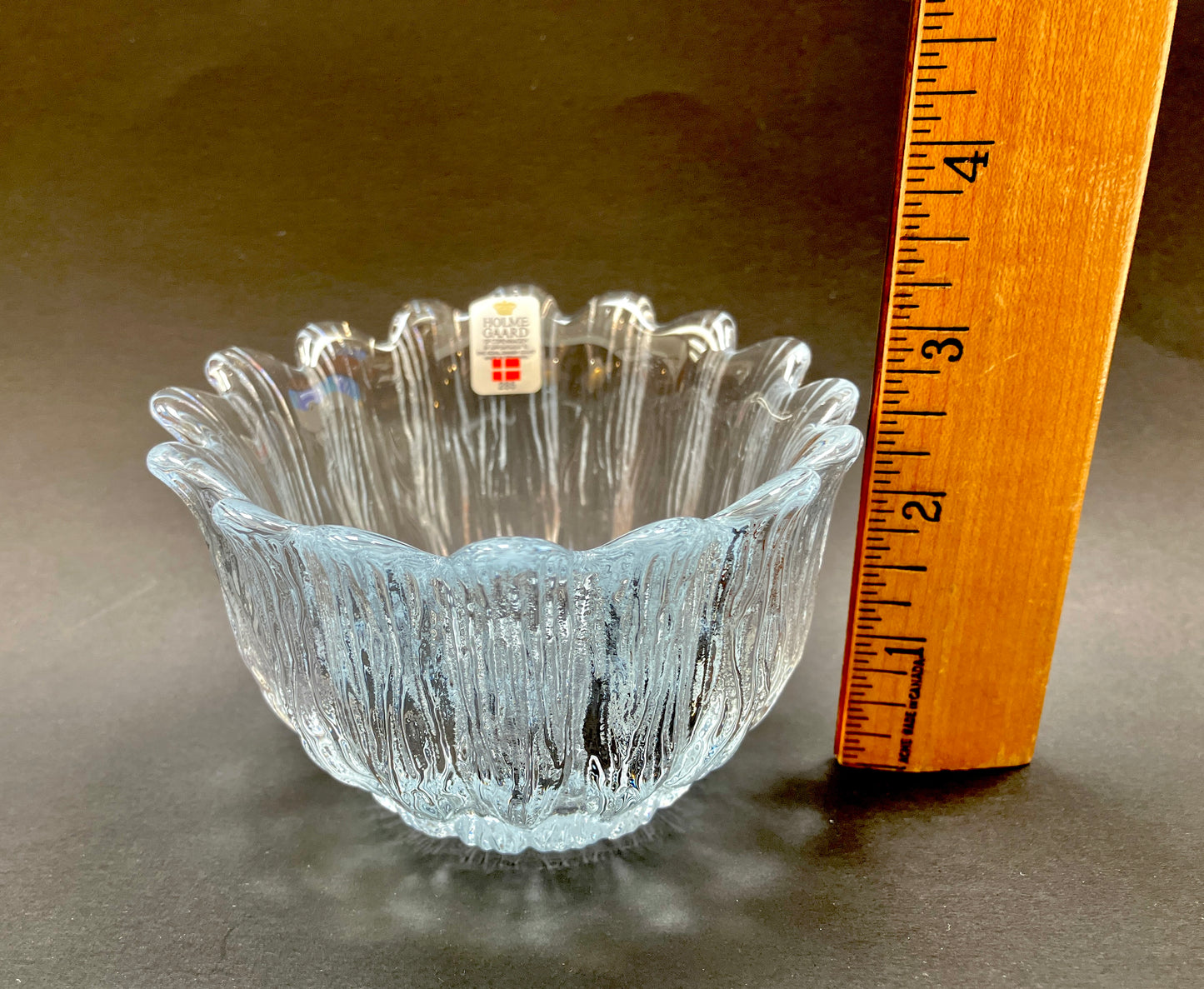 Holmegaard, Small Floral Shaped Bowl, Blossom Bowl, 285, Glass, Crystal, Copenhagen, Denmark, Sidse Werner