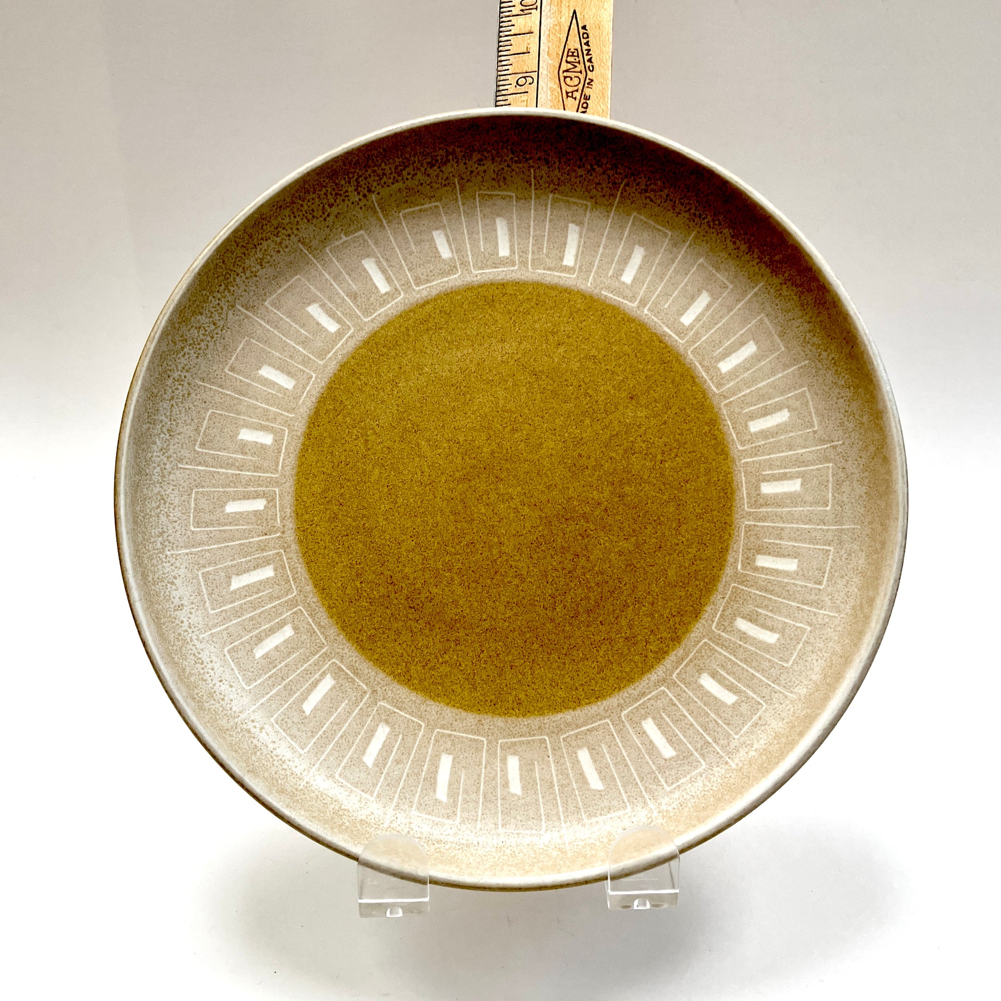 Ode, Denby, Stoneware, Salad Plate, Ceramic, England Dinnerware, Vintage, 1967-1978, Vintage, MCM, Mid-Century Modern