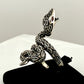 Sterling Silver Large Coiled Snake Ring