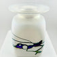 ROBERT HELD VASE WHITE GLASS