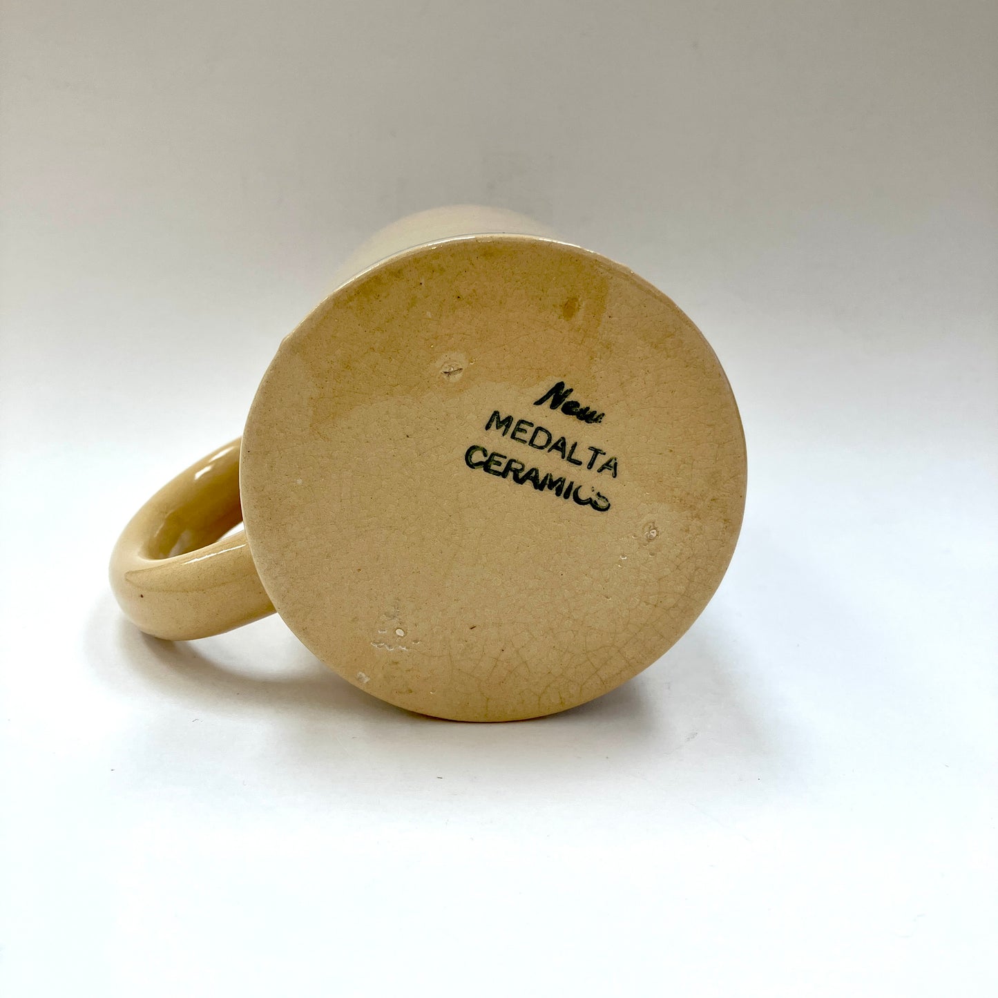 Medalta, Pottery, Mug, The Winnipeg Press Club, Vintage
