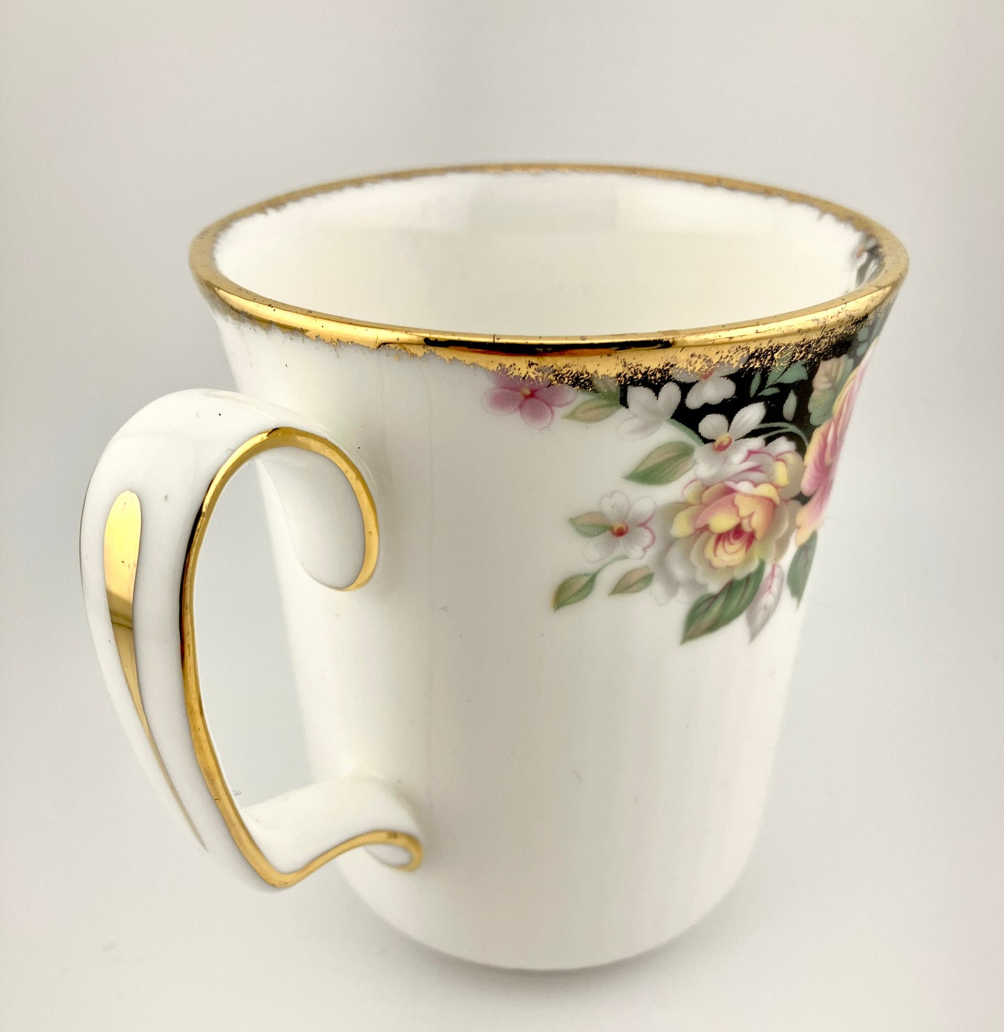 Royal Albert, Concerto, Mug, Coffee Mug, Vintage, Floral