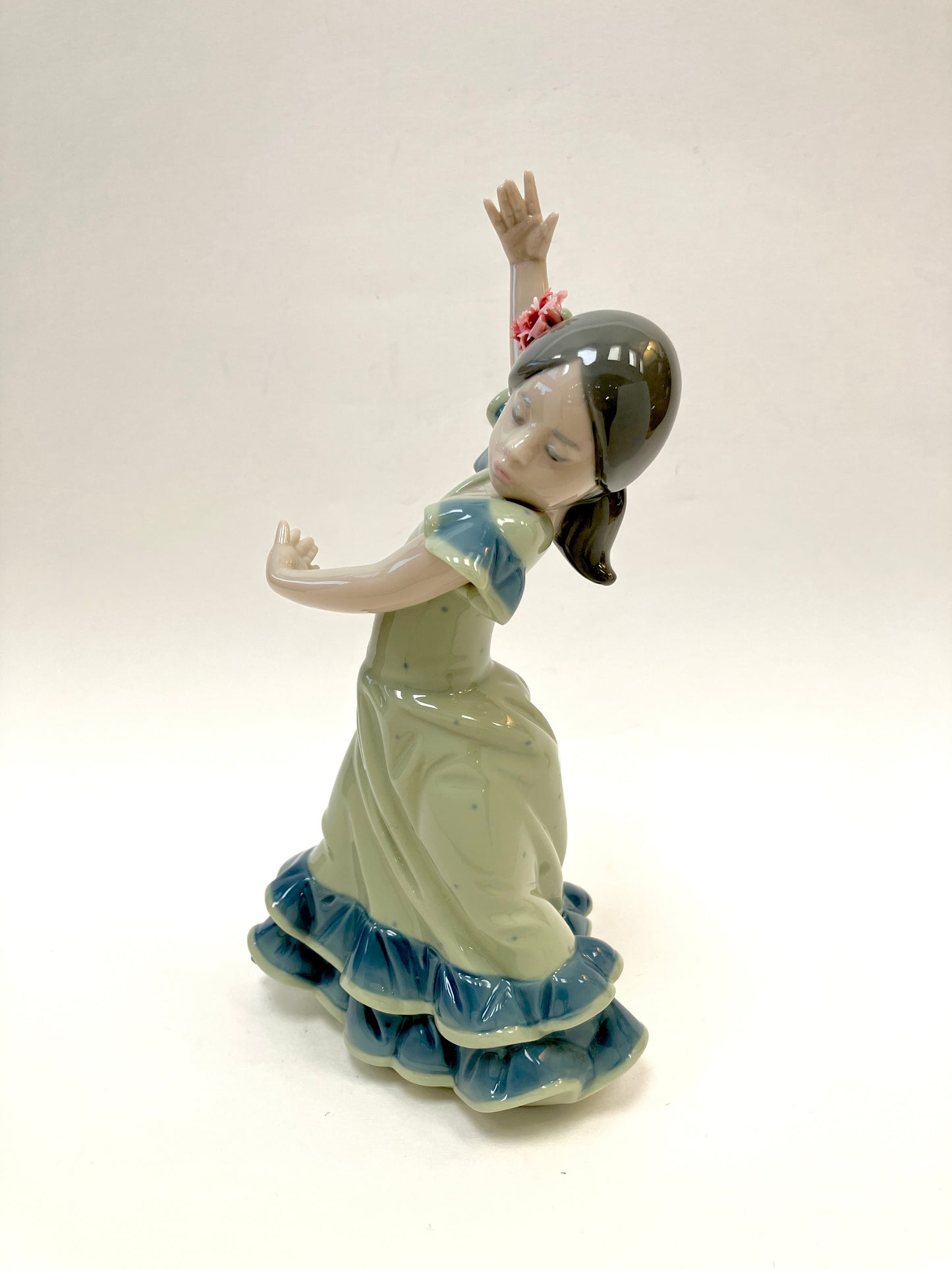 Lladro, Lolita, Girl, Flamenco, Dancer, Porcelain, Figurine, Daisa, Juan Huerta