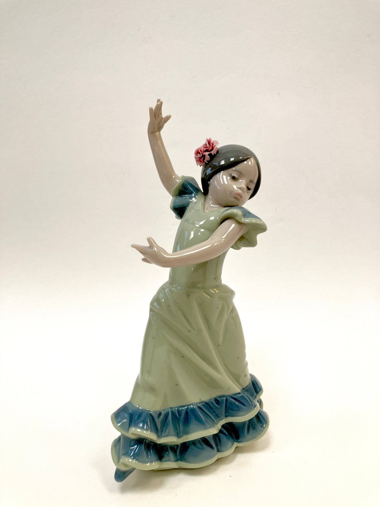 Lladro, Lolita, Girl, Flamenco, Dancer, Porcelain, Figurine, Daisa, Juan Huerta