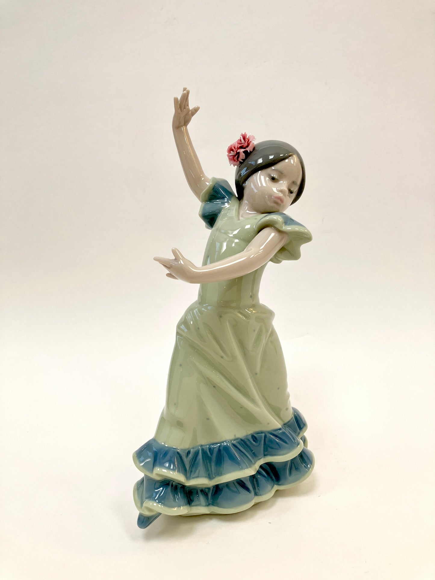 Lladro, Lolita, Girl, Flamenco, Dancer, Porcelain, Figurine, Daisa, Juan Huerta