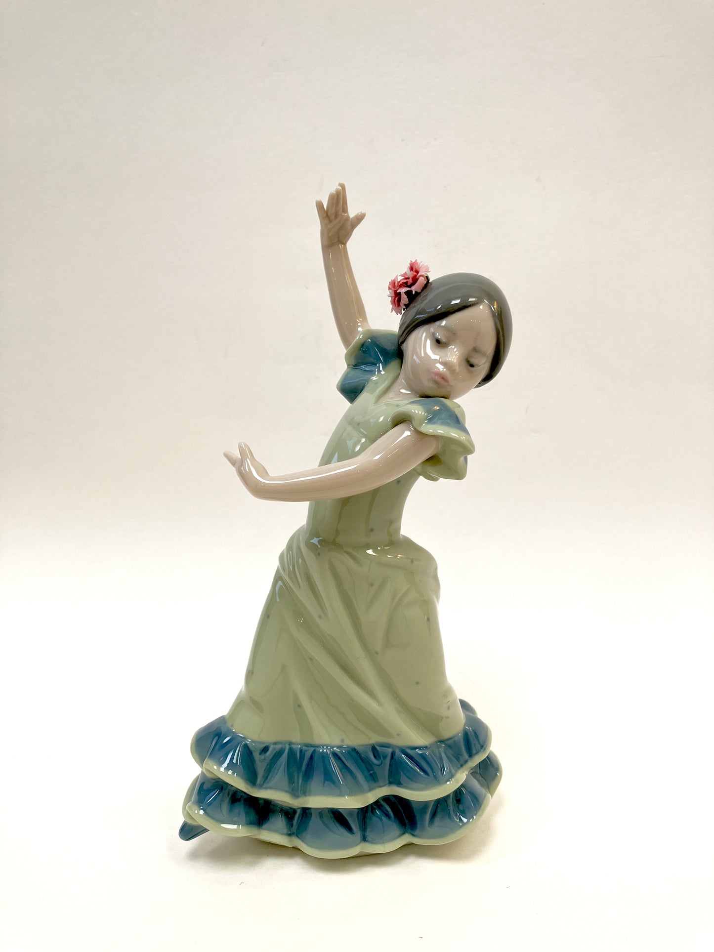 Lladro, Lolita, Girl, Flamenco, Dancer, Porcelain, Figurine, Daisa, Juan Huerta