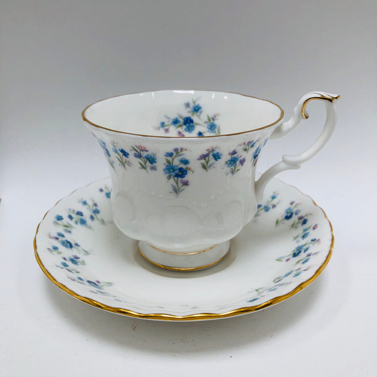 Royal Albert, Memory Lane, Cup and Saucer, Tea cup, Tea Cup, Vintage, England, Bone China, Steampunk