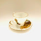 Shelley, Heather, Tea Cup, Teacup, Cup and Saucer, Saucer, Vintage, 1930's, 1940's