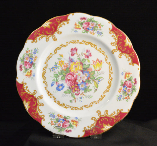 Royal Albert, Canterbury, Vintage, Plate, 8"