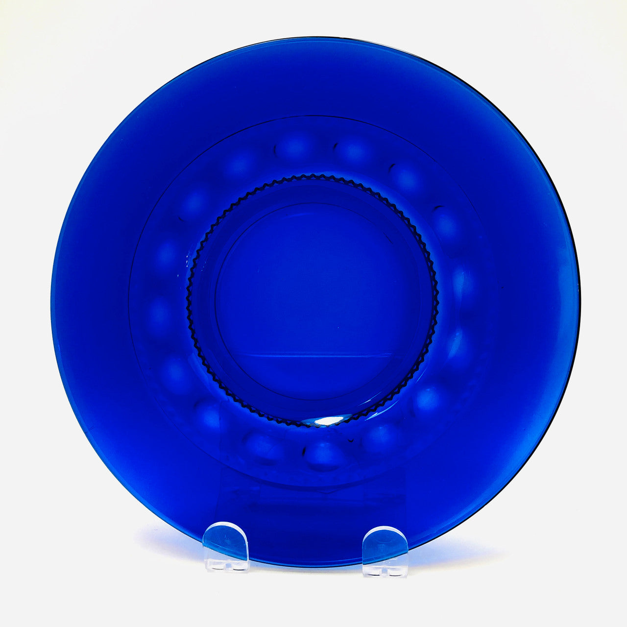 Cobalt glass outlet plates