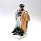 Herend, 5810, Figurine, Man Feeding Dog, Cheese, Hungary, Porcelain, Vintage, Mid-Century,