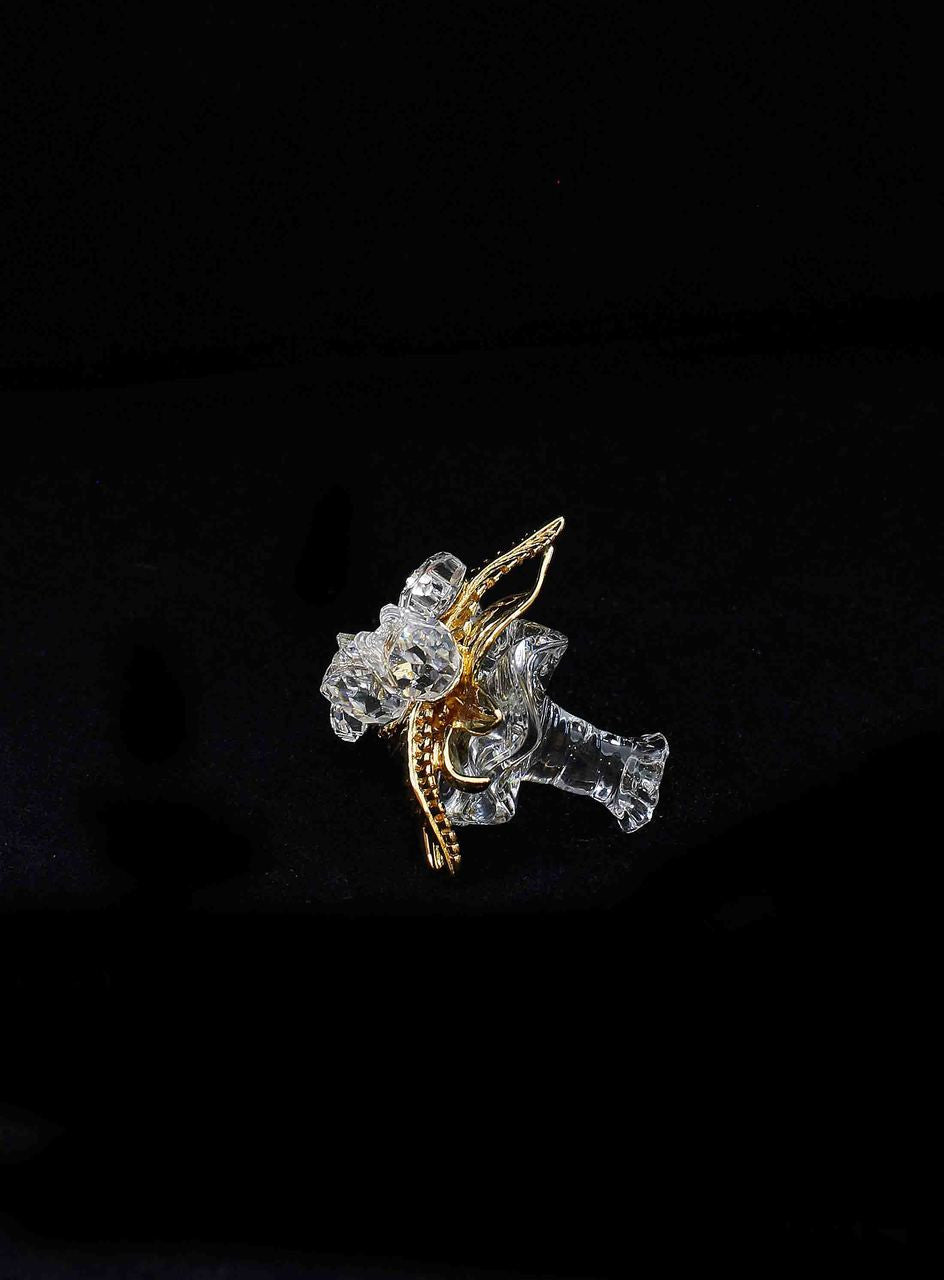 Swarovski Crystal Miniature Wedding Bouquet
