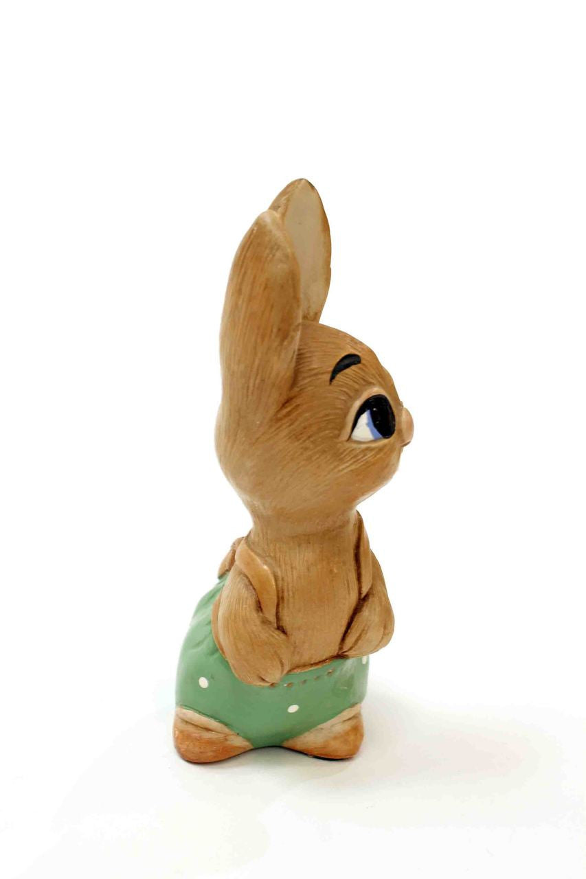 Pendelfin Robert with Satchel rabbit figurine Vintage 1956 to 1967 Jean Walmsley Heap England