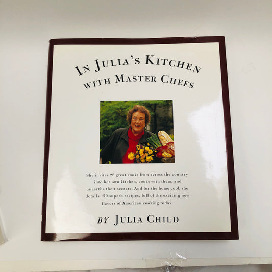 Julia Child, In Julia Child's Kitchen with Master Chefs, with Nancy Verde Barr, Alfred A Knopf, First Edition, 1995, Cookbook, Cook Book