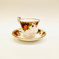 Royal Albert, Old Country Roses, Tea, Cup, Teacup, Saucer, Vintage, Red, Roses, England,