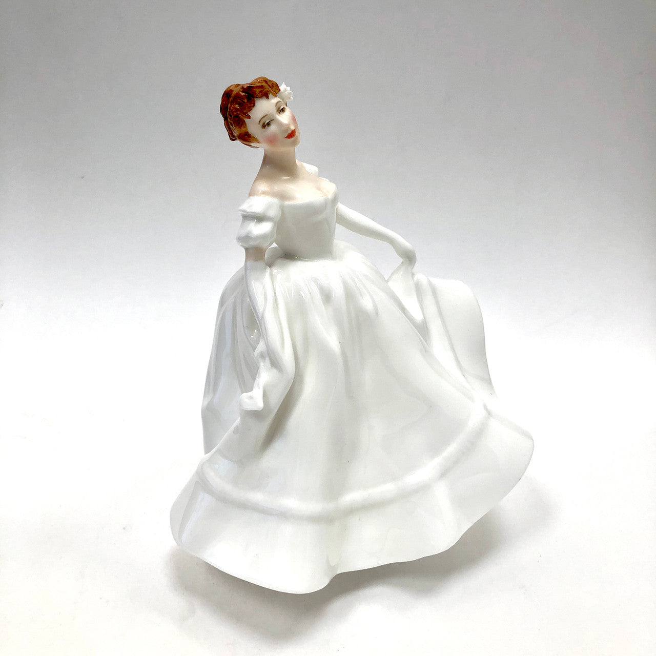 Royal Doulton, Nancy, HN2955, HN 2955 , Figurine, Vintage, England, Pauline Parsons, White, Lady