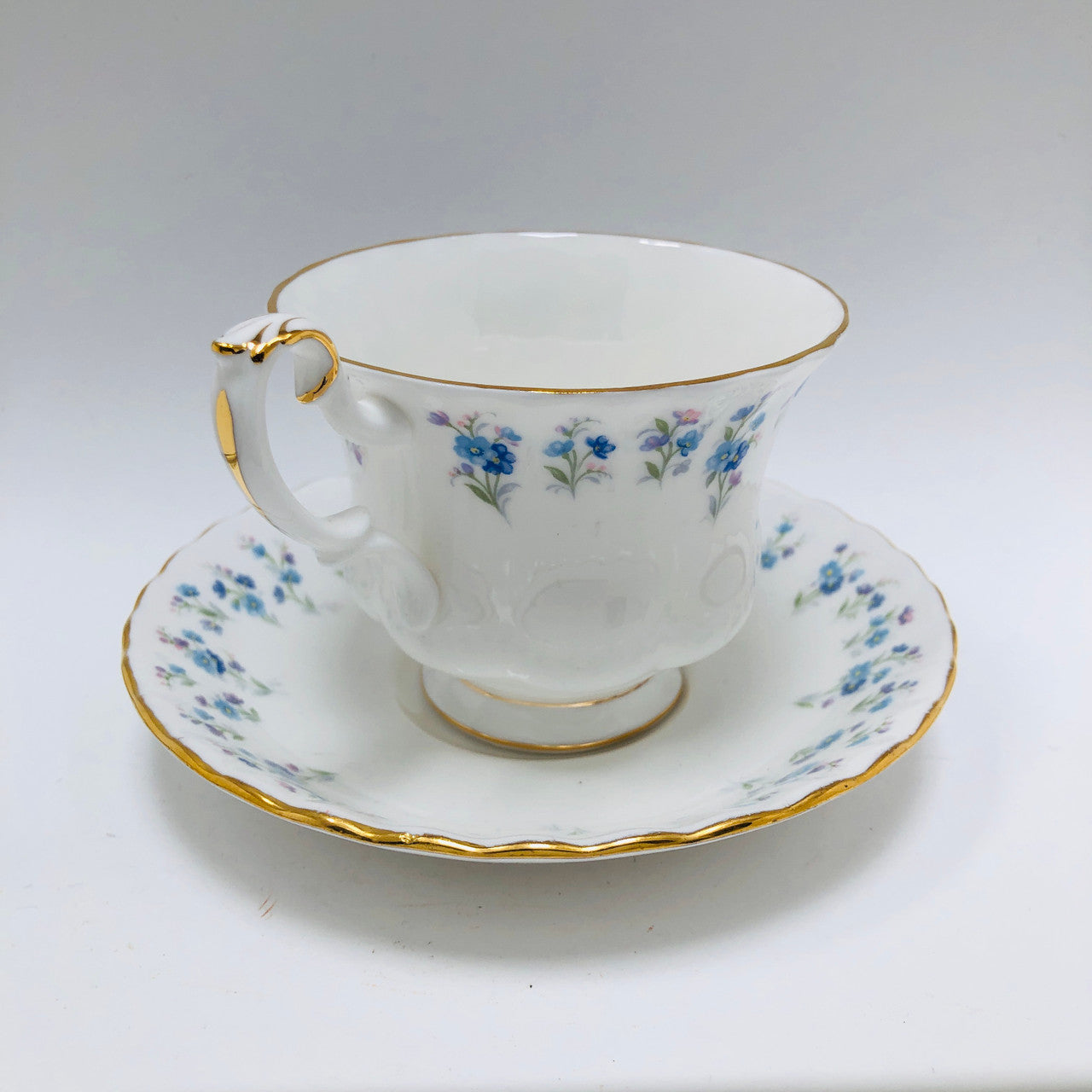 Royal Albert, Memory Lane, Cup and Saucer, Tea cup, Tea Cup, Vintage, England, Bone China, Steampunk