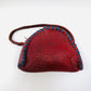 Red, Leather, Small, Child's, Girl's, Purse, Hand Bag, Handbag, Vintage, Antique