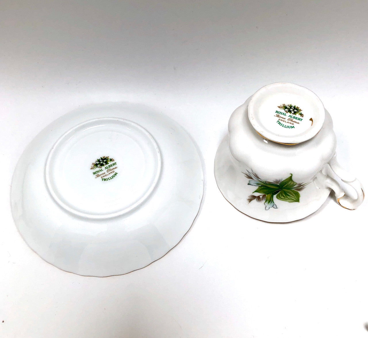 Royal Albert, Trillium, Cup and Saucer, Tea cup, Tea Cup, Vintage, England, Bone China