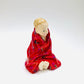 Royal Doulton, This Little Pig, HN1793, Child, Figurine, Red , Blanket, Towel, Vintage, Fine Bone China, England