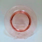 Cambridge, Vintage, Pink, Glass, Plate, Etched, #520