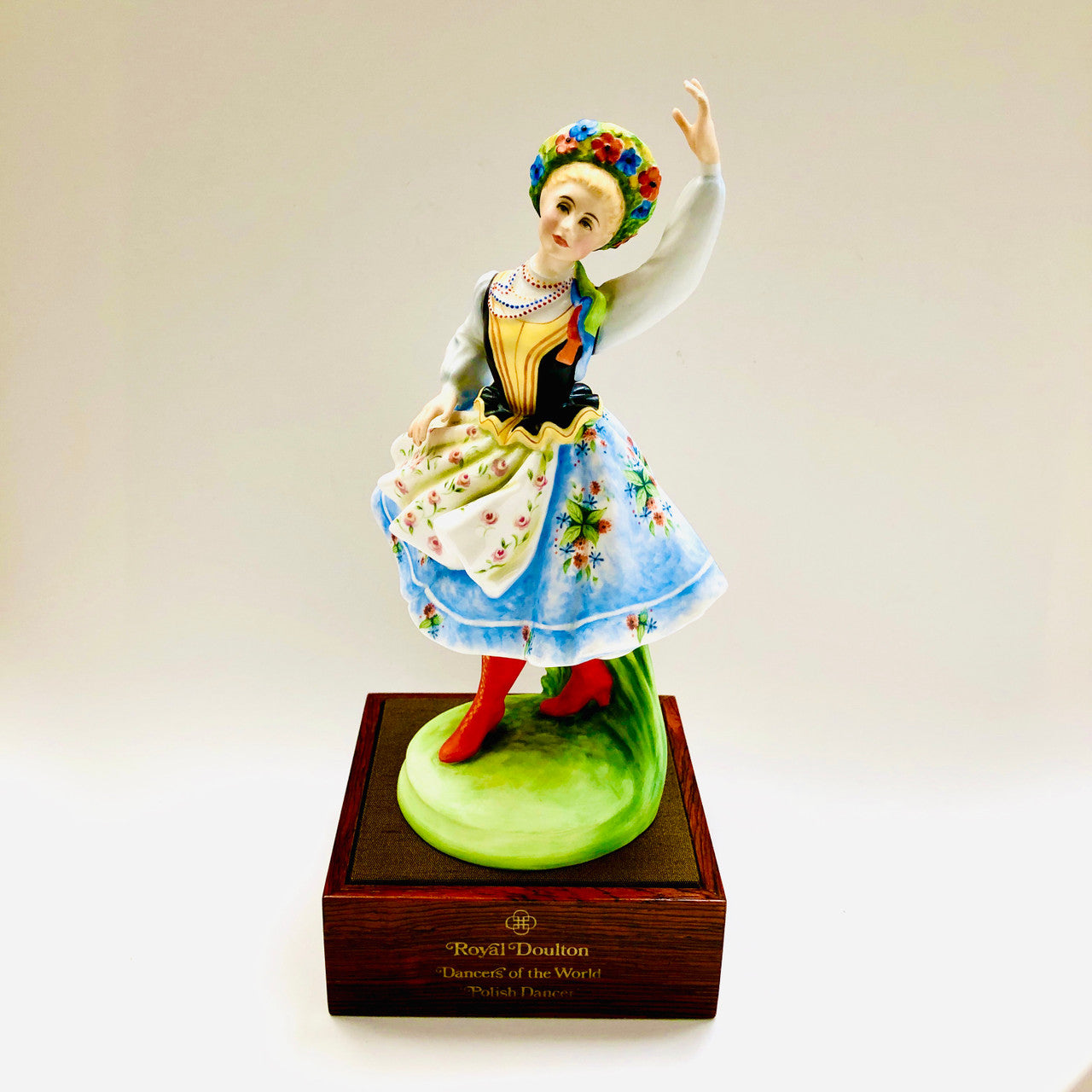 Royal Doulton, Dancers of the World, Polish Dancer, Poland, HN 2836, Figurine, Ceramic, Limited Edition, 1980, Peggy Davies