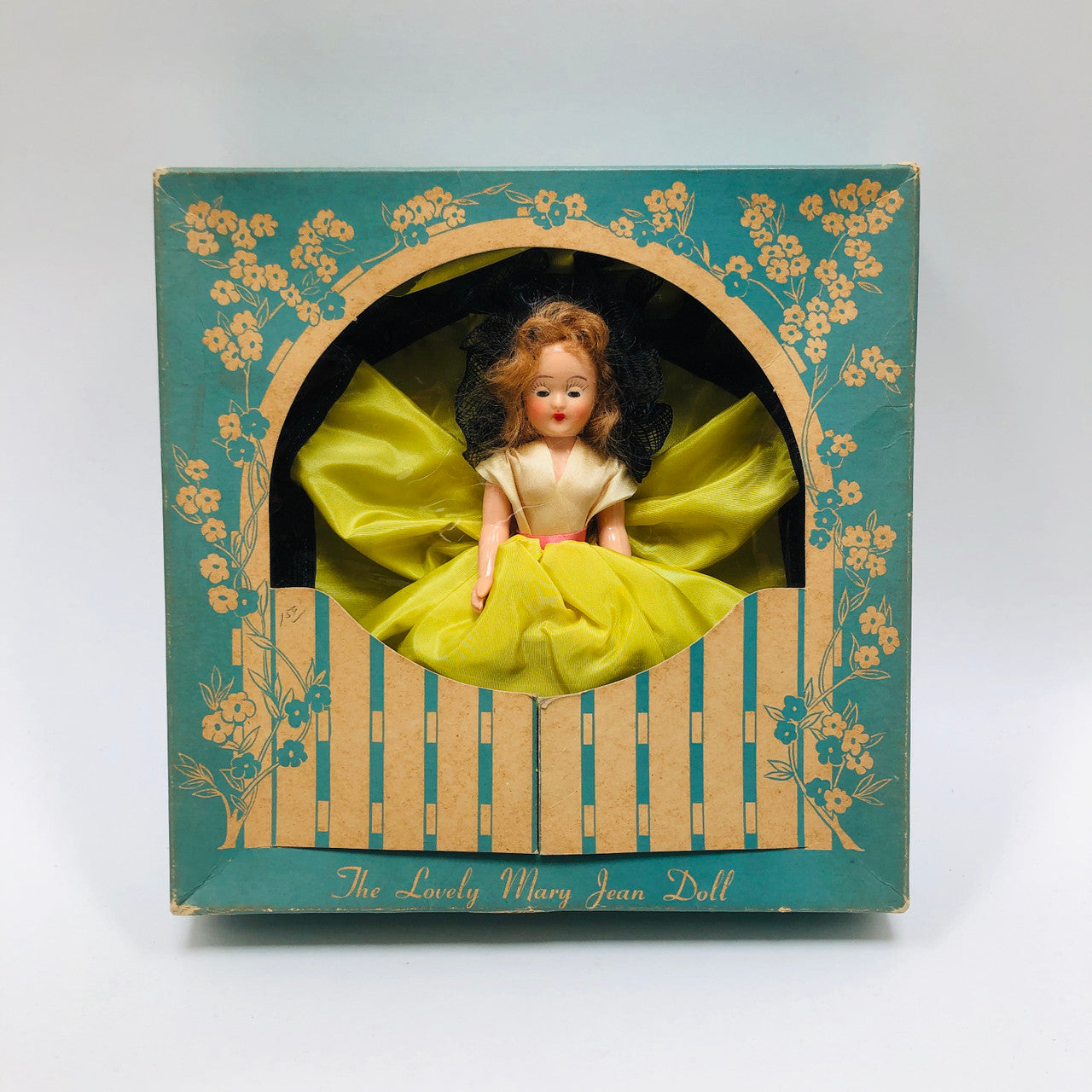 The Lovely Mary Jean Doll, Vintage, Doll, Original, Box, Mid-century, Character Doll, Midwestern Manufacturing