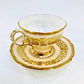 Paragon, Peach, Demitasse, Cup, Saucer, Cup and Saucer, Vintage, Fine Bone China, England, Double Warrant,