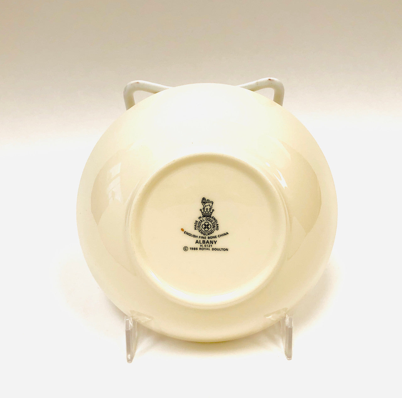 Royal Doulton, Albany, Nappie Bowl, Dessert or Fruit Bowl, Vintage, Fine Bone China, Ceramic, England