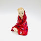 Royal Doulton, This Little Pig, HN1793, Child, Figurine, Red , Blanket, Towel, Vintage, Fine Bone China, England