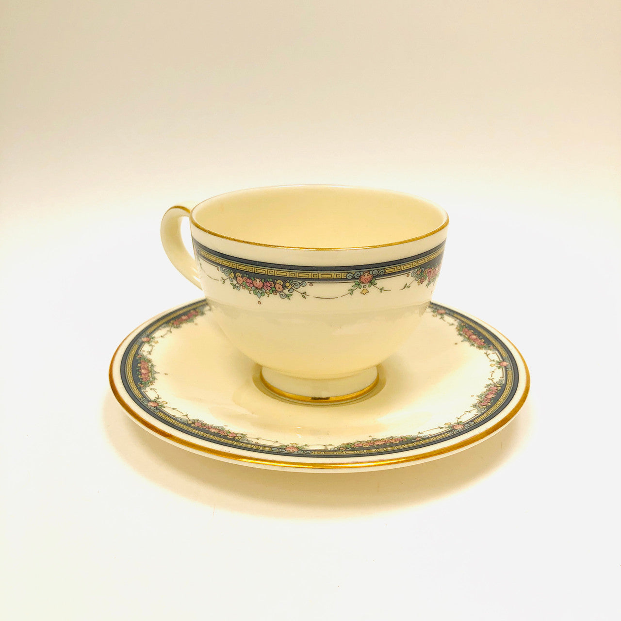 Royal Doulton, Albany, Fine Bone China, Cup, Saucer, Cup and Saucer, Vintage, England