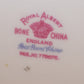 Royal Albert, Petit Point, Relish, Dish, Gold Trimmed, Fine, bone, China, Vintage, England