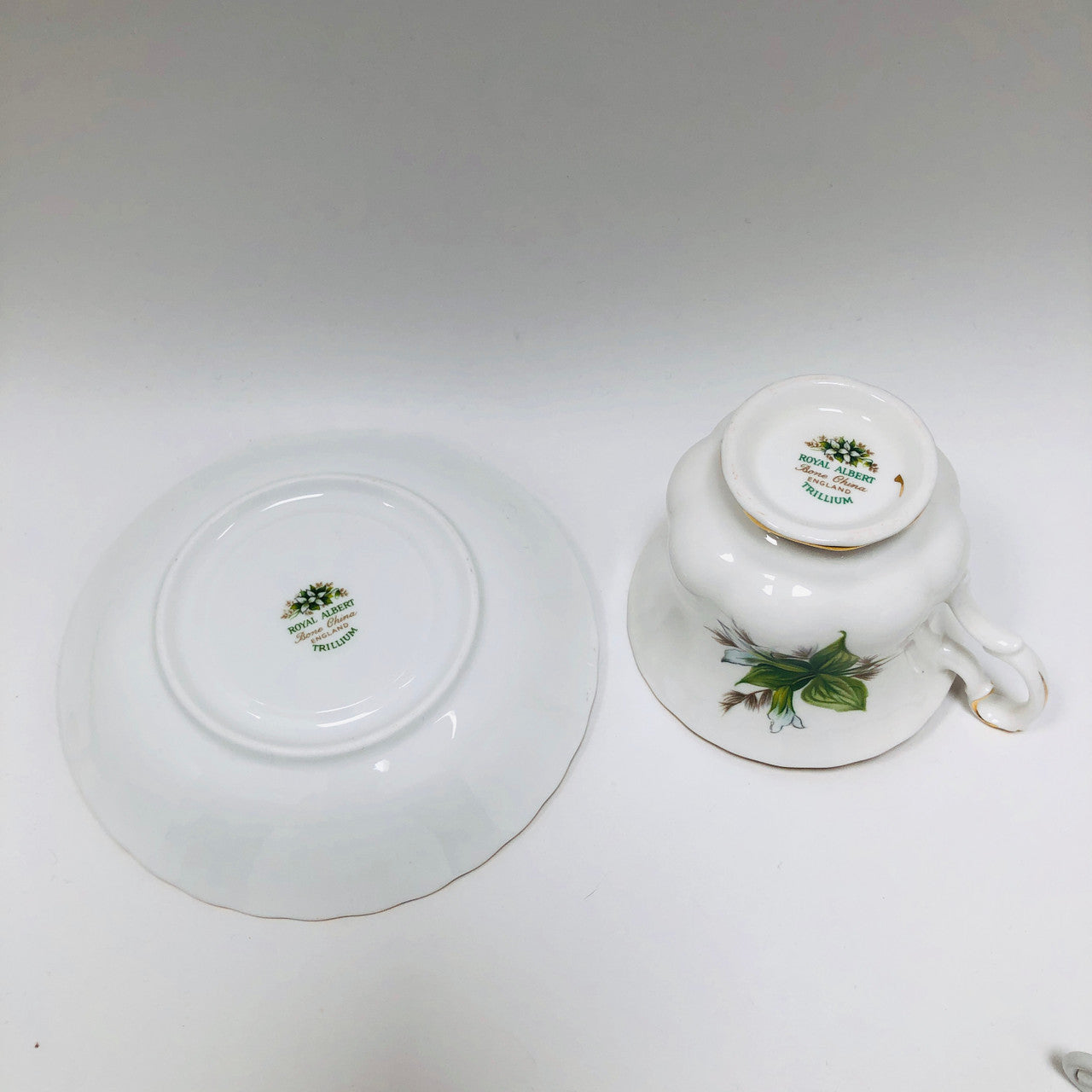 Royal Albert, Trillium, Cup and Saucer, Tea cup, Tea Cup, Vintage, England, Bone China