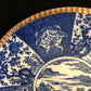 Japanese Igezara Blue and White Charger, Meiji Period