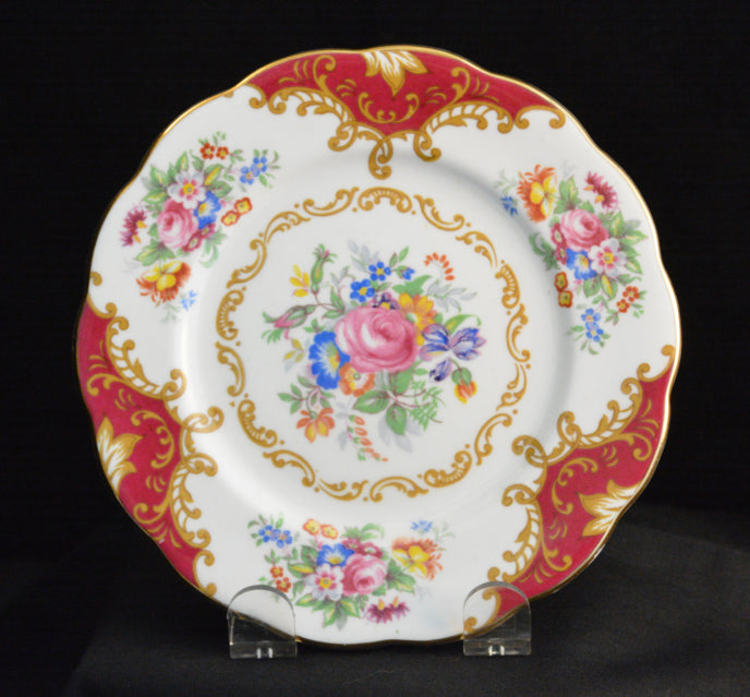 Royal Albert, Canterbury, Vintage, Plate, 6.25"