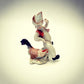 Herend, 5842, Figurine, Child, Boy, with Chicken, Hungary, Porcelain, Vintage, Mid-Century,