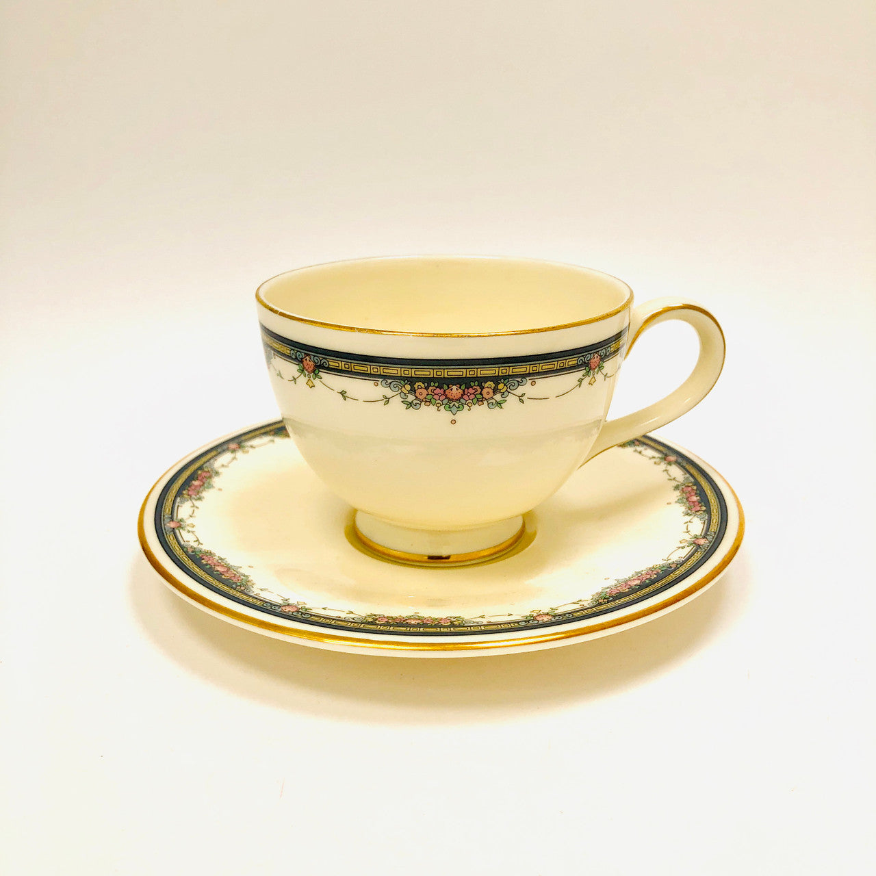 Royal Doulton, Albany, Fine Bone China, Cup, Saucer, Cup and Saucer, Vintage, England
