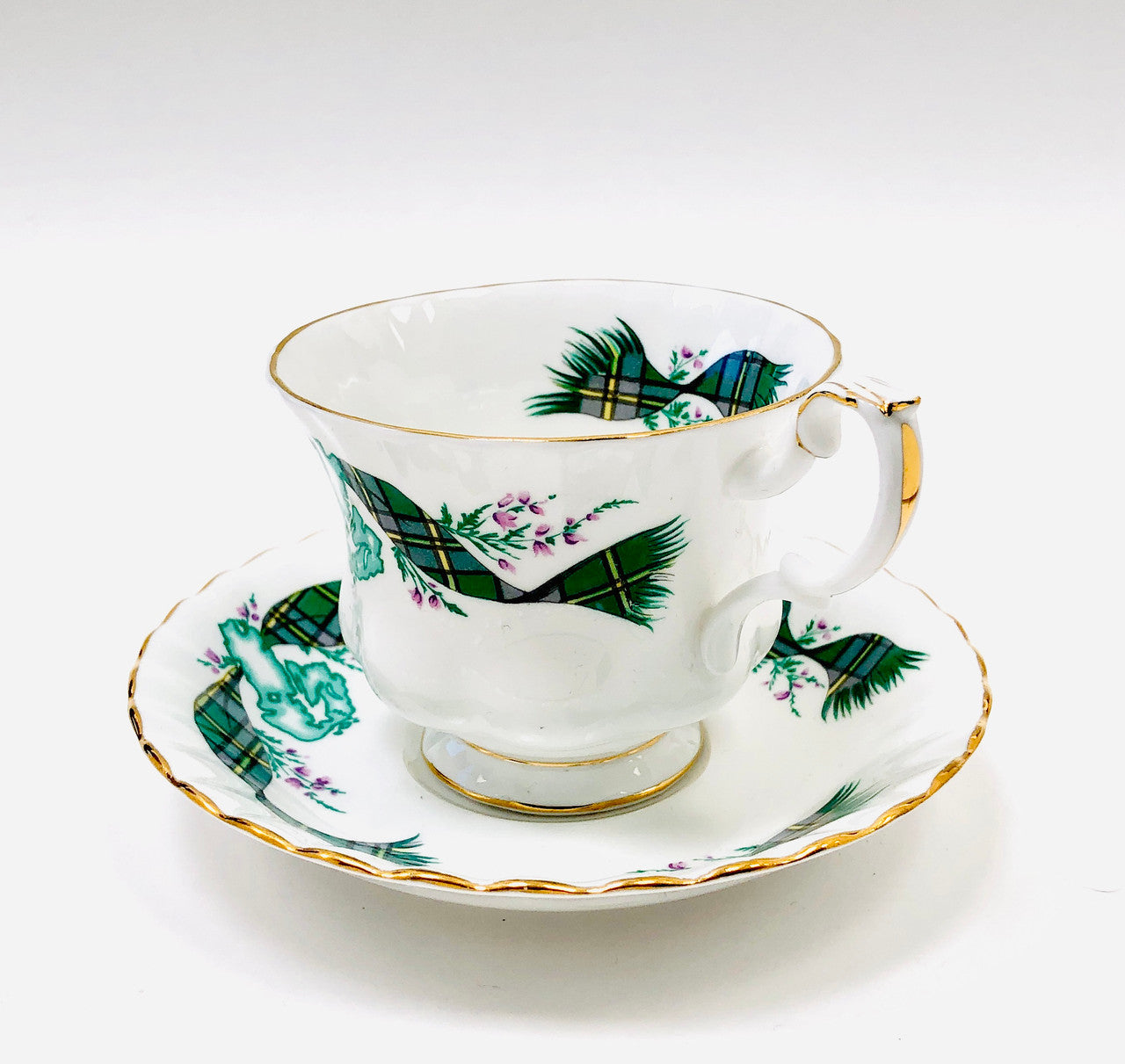 Royal Albert, Cape Breton, Island, Montrose, Cup, Saucer, Teacup, Vintage, Steampunk